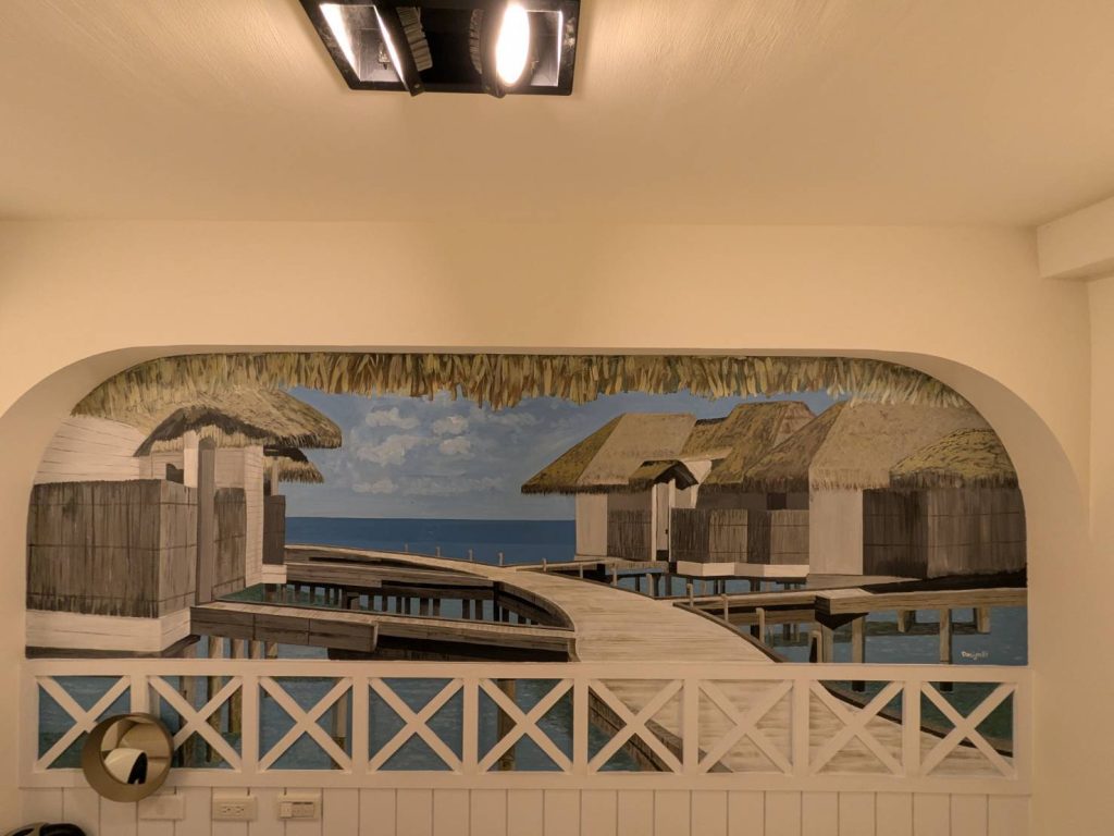 鹽埕區民宿推薦 GO HOME民宿房型特色手繪壁畫